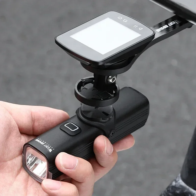 Rechargeable Bicycle Headlight 1000 Lumen - WEST BIKING Faro per bicicletta a