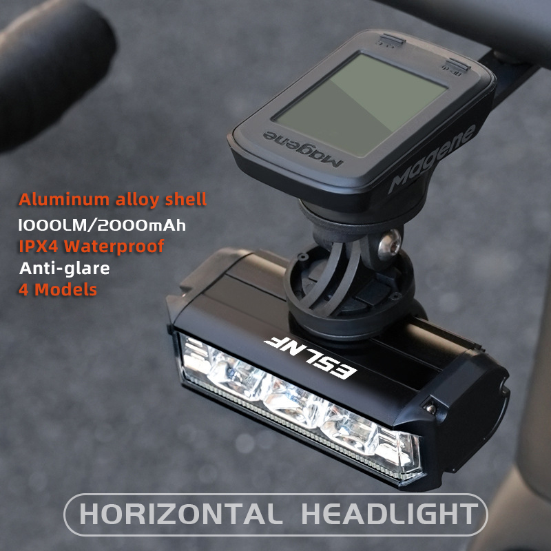 Rechargeable Bicycle Headlight 1000 Lumen - Torcia per bicicletta da strada in