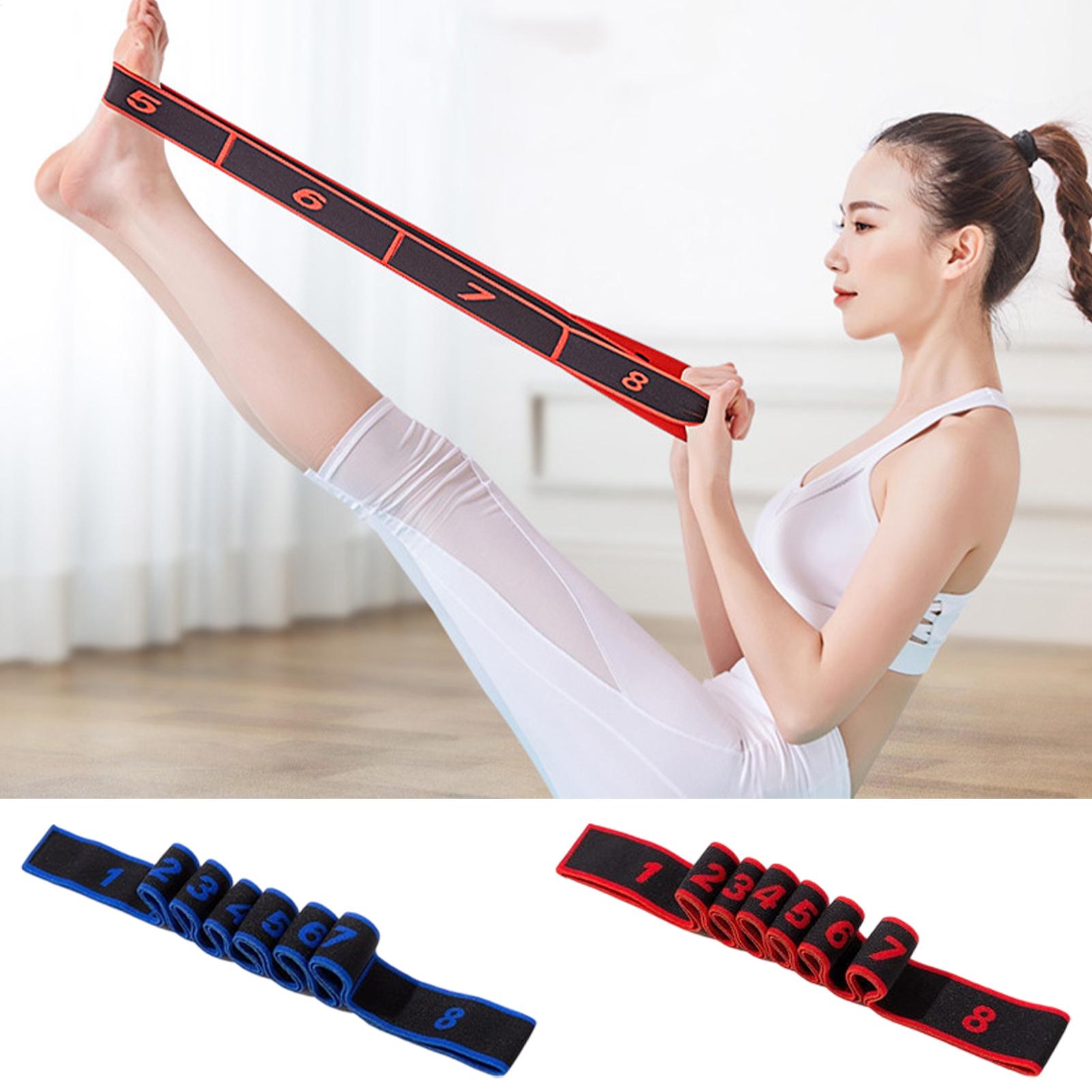 Pilates Bar Kit With Resistance Bands - Cinghia elastica per allungamento yoga Cinghia