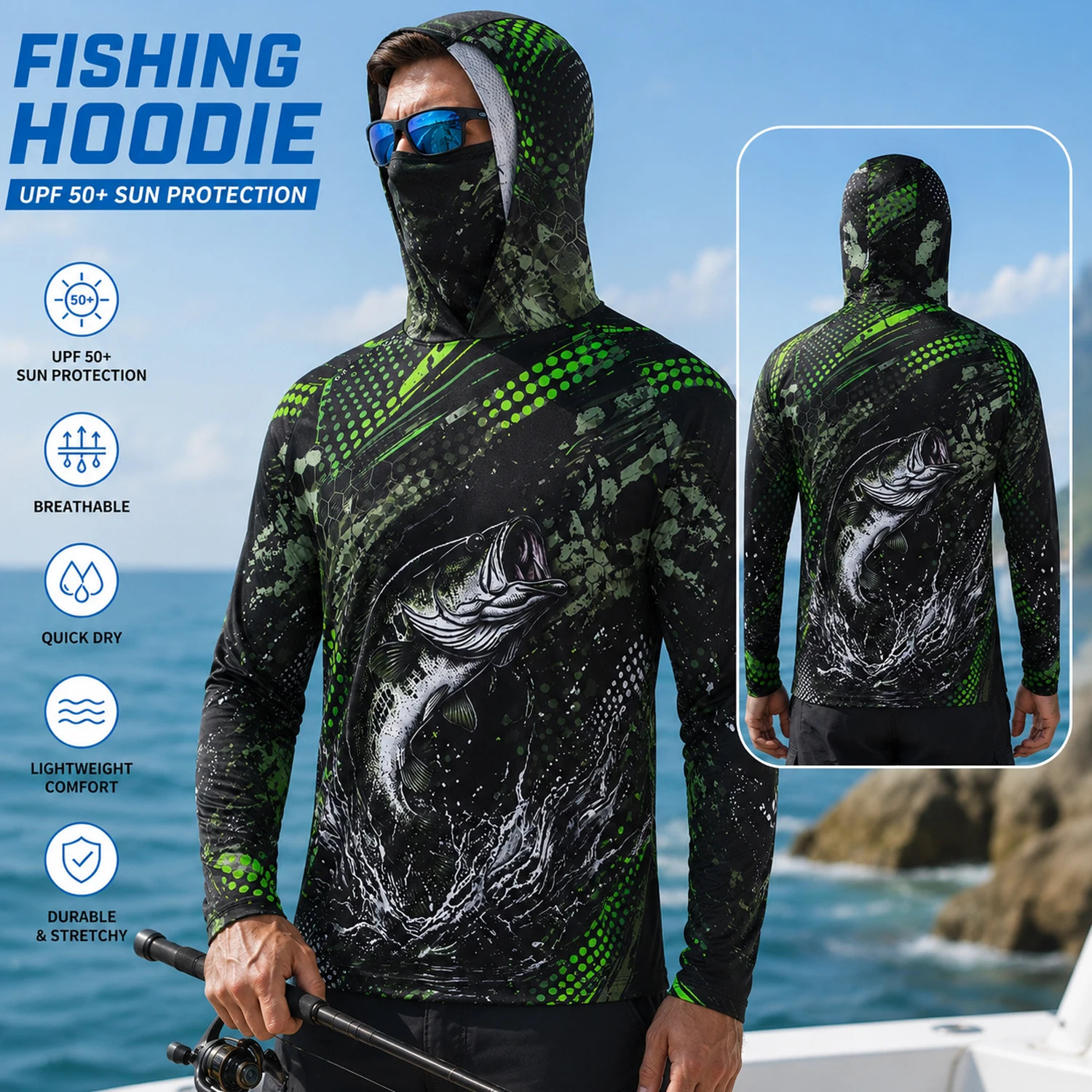 Maglia da pesca a maniche lung - Hiking recensione e prezzo